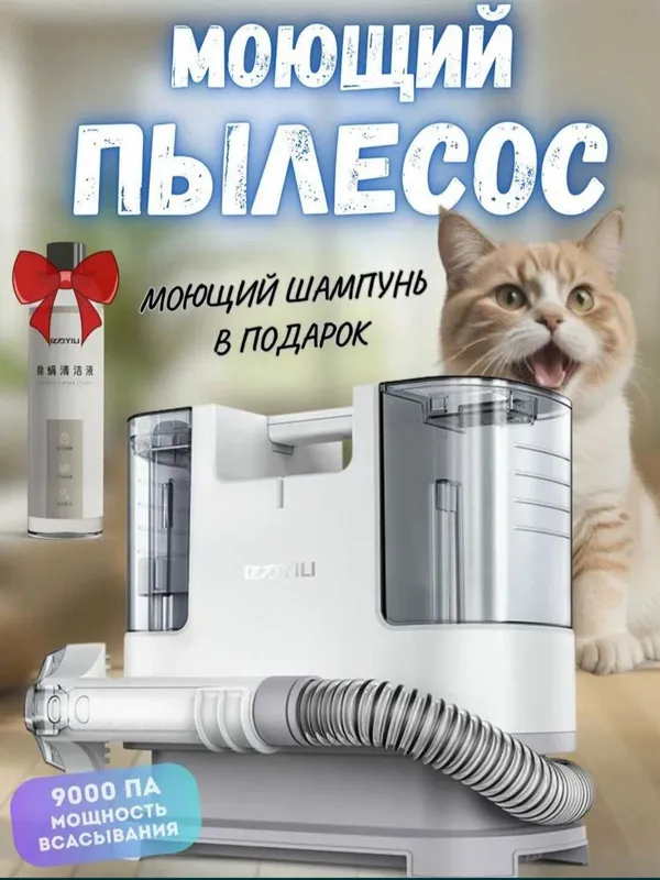 Моющий пылесос для чистки в доме и мебели Бесплатный