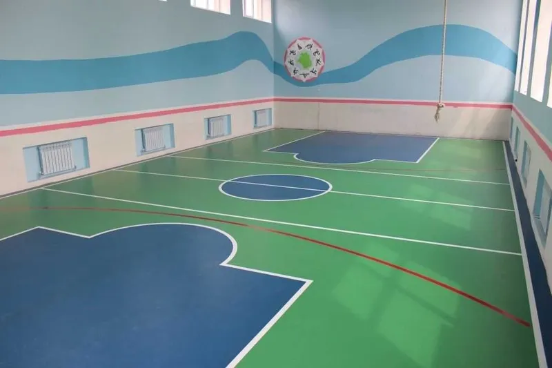 Спорт релин, линолеум спортивный, ПВХ 4,5мм - 6 мм 6