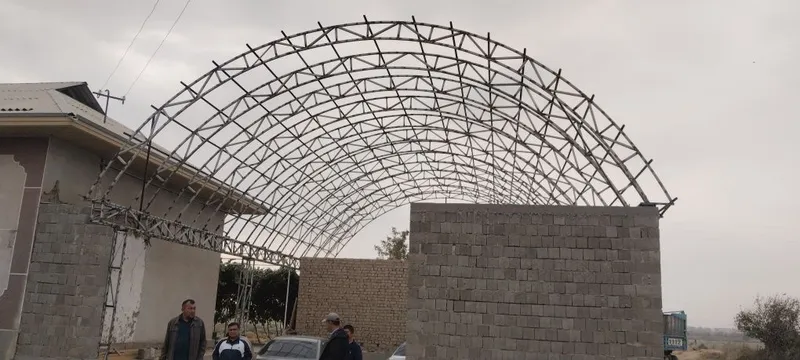 Кантинер профилдан том навес парник курамиз