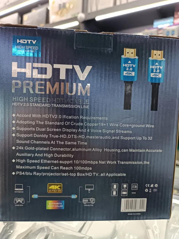 Chegirma! Yetkazib berish! HDMI kabel 20 metr / 4K Premium, 4