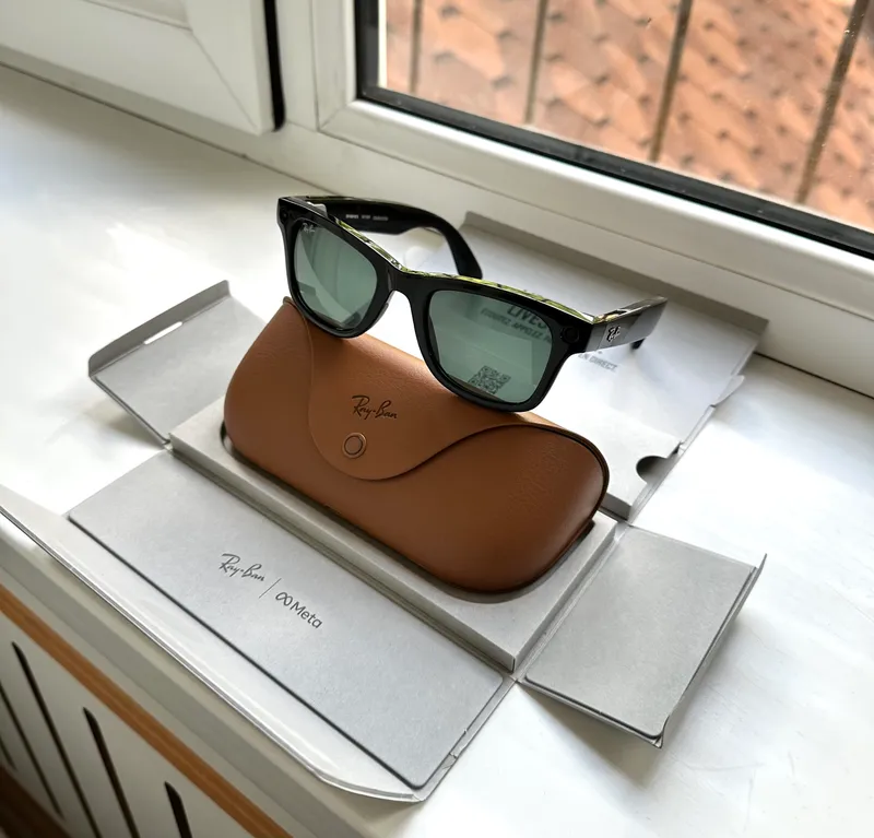 Ray Ban Meta 50 Gen1 Shiny Black — фото 3