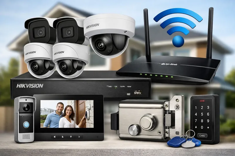 УСТАНОВКА КАМЕР • ДОМОФОН • WiFi • ЗАМОК Тошкент, выезд на объект Услу