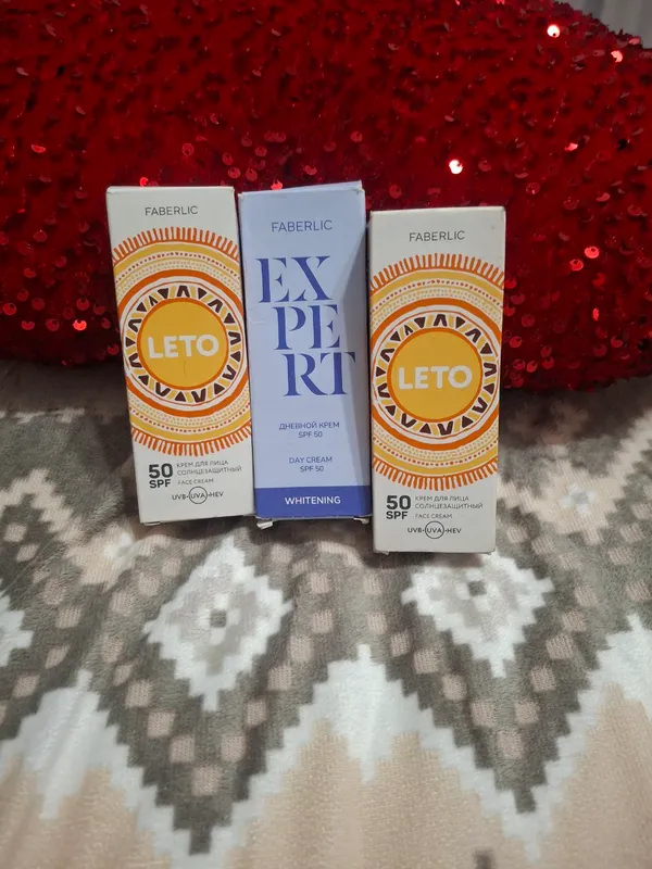 Yuz uchun quyoshdan saqlovchi SPF