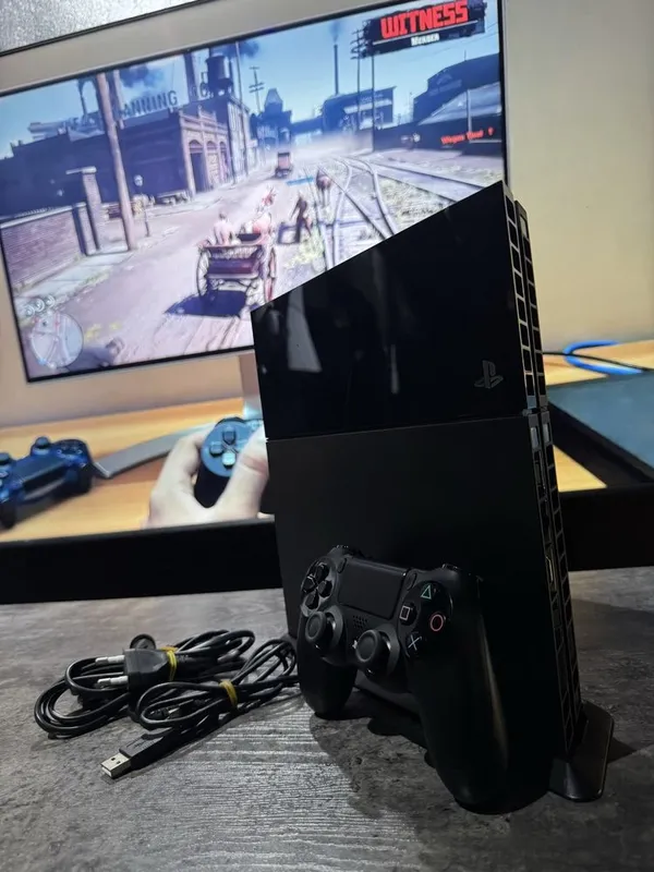 PlayStation 4Fat 500gb в отличном состоянии! — фото 1