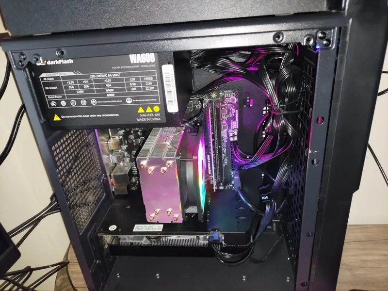 Продаётся ПК на i5-12400F RX580 8gb DDR4 16gb 1tb — фото 1