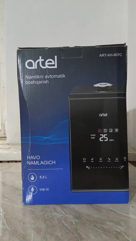 Увлажнитель воздуха, Hawa ıg'allag'ısh Artel ART-AH-807C, 5.3 l