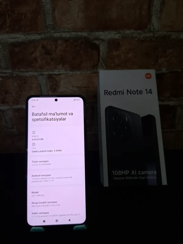 Redmi Note14 — фото 1