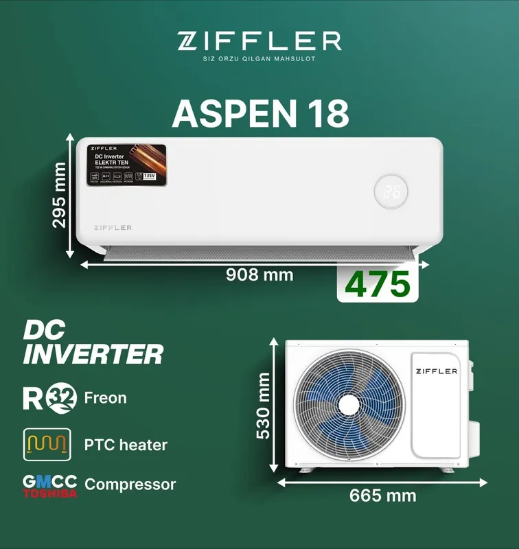 Широкий ассортимент кондиционеров Ziffler 3 Широкий ассортимент кондиционеров Ziffler 3