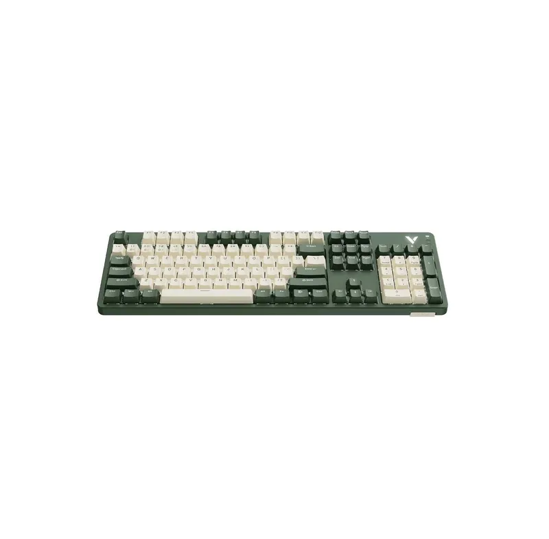 ; Механическая клавиатура GAMING KEYBOARD RAPOO V500PRO Beige Green 2
