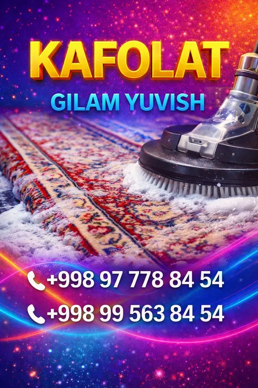 Glam yuvish. Xizmati Toshkent Shaxri boʻylab. — фото 1