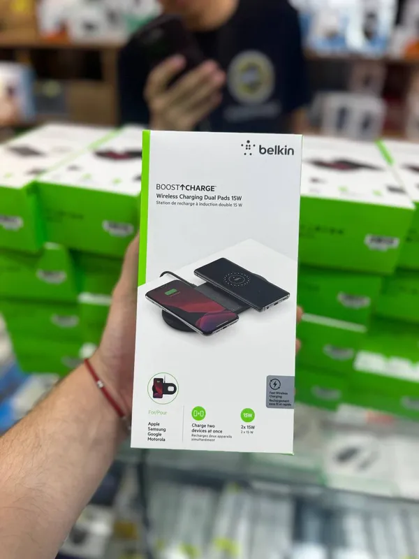 Belkin 2in1 беспроводная зарядка (ликвидация) Belkin 2in1 беспроводная зарядка (ликвидация)