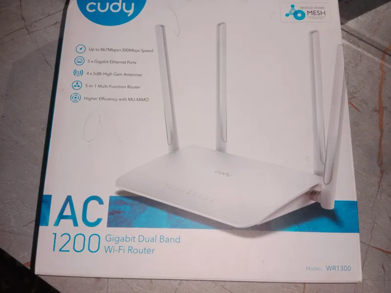 cudy AC1200 Gigabit Dual Band Wi-Fi rauter