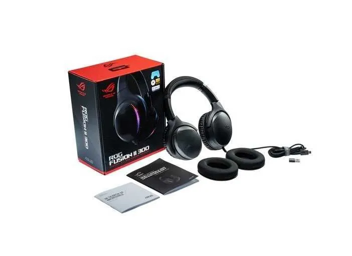 ! HEADSET ASUS | ROG | FUSION II 300 | Проводные USB | Цена с НДС 3