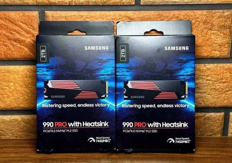 Samsung 990 PRO 2TB heatsink [Original Korea]