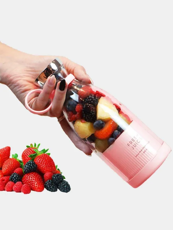 Mini blender sotiladi - koktel tayyorlash uchun | Dostavka bepul