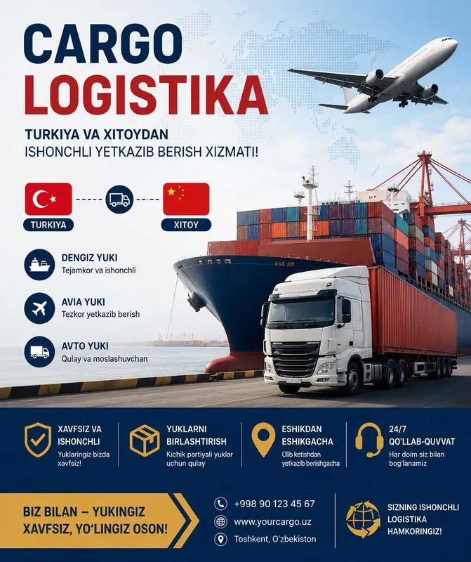 Cargo va logistika xizmati