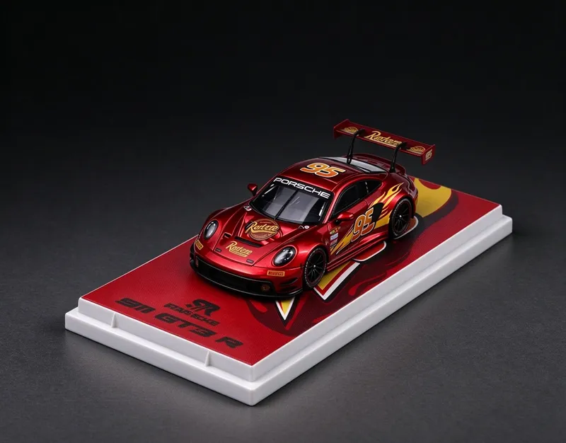 1:64 Porsche 911 GT3 R Makvin kolleksion mashinachasi 1 1:64 Porsche 911 GT3 R Makvin kolleksion mashinachasi 1