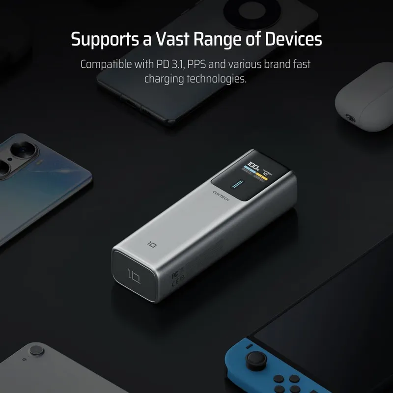 CUKTECH Power Bank P Series. zaryadka — фото 2