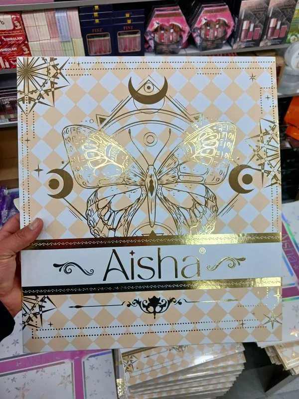 " AISHA " brandidan yangi kurinishda naborimiz