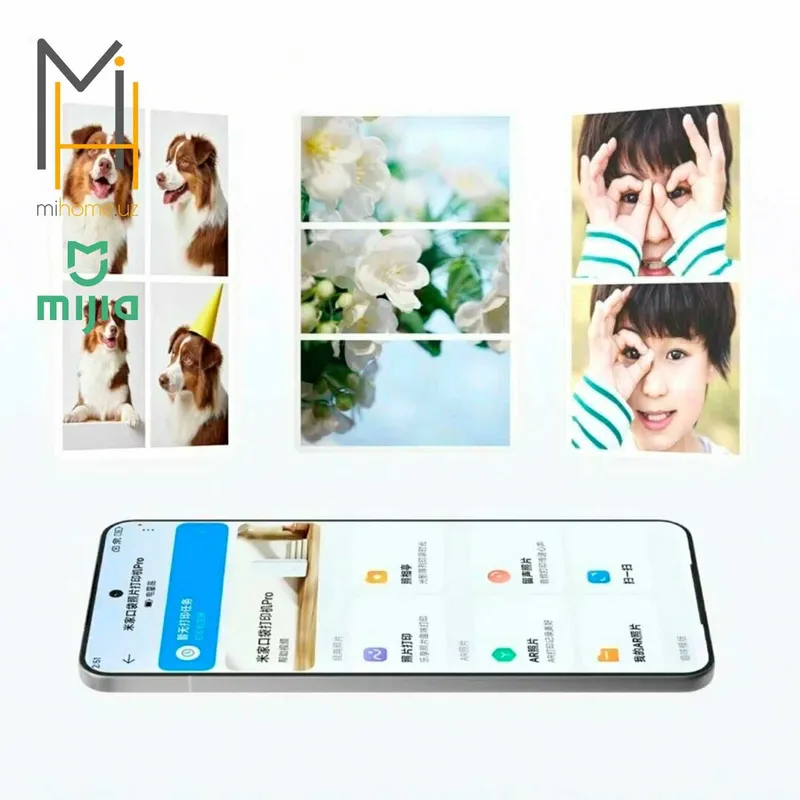 Портативный принтер Xiaomi Mijia Portable Photo Printer Pro — фото 3