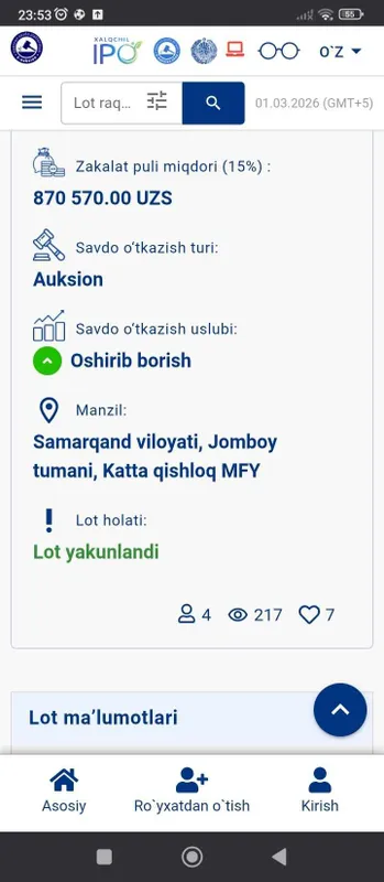 Жомбой туман "Катта кишлок"МФЙ 3сотик е — фото 5