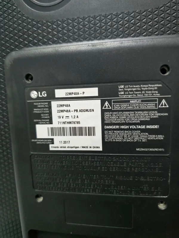 Lg monitor 24 dyum IPS — фото 2