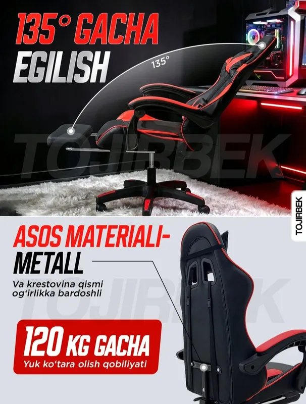 Gaming Kreslo Qulay va yangi — фото 4