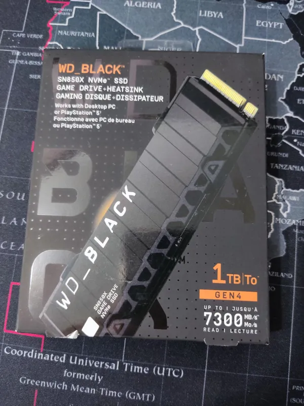 WD BLACK sn850x 1tb gen4 heatsink open box 2 WD BLACK sn850x 1tb gen4 heatsink open box 2