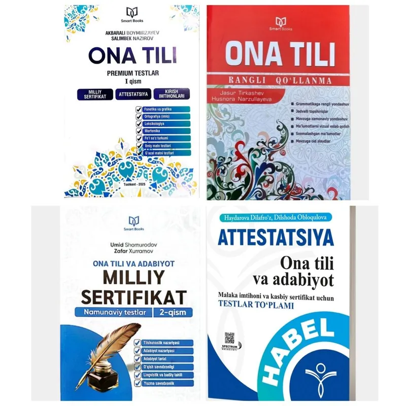 Доставка. Ona tili premium testlar premium testlar i qis