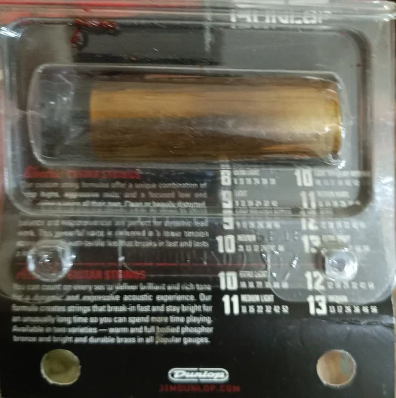 Dunlop brass slide (латунный слайд) для гитар — фото 3 Dunlop brass slide (латунный слайд) для гитар — фото 3