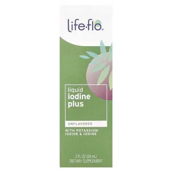 Жидкий йод Плюс Life-flo, с йодидом калия и йодом,