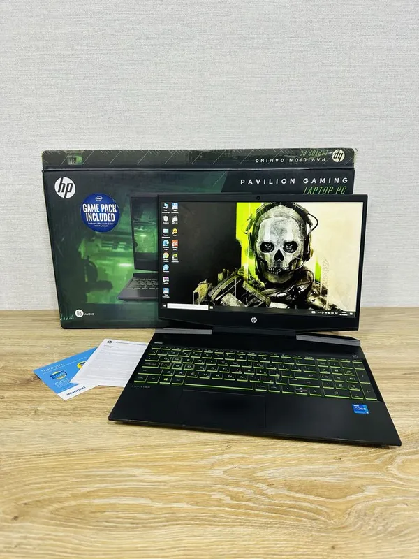 HP Gaming Core i5+GTX1650 Мощный, Игровой ноутбук 1 HP Gaming Core i5+GTX1650 Мощный, Игровой ноутбук 1