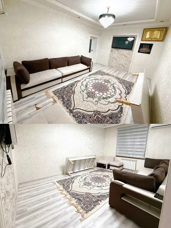 2-комнатная квартира 55 м² с мебелью, Эшонгузар — фото 1