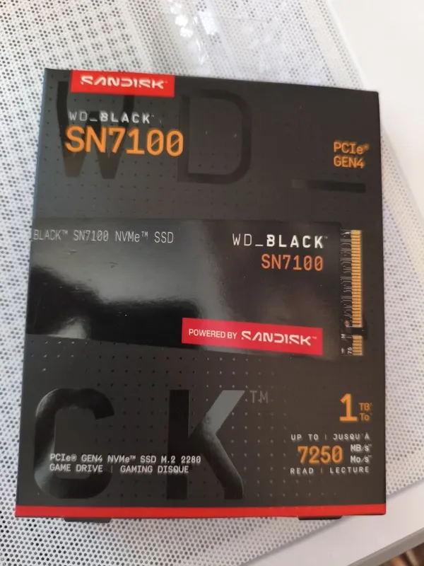 Распродажа ssd Samsung 990 Pro и Wd black 1tb 2
