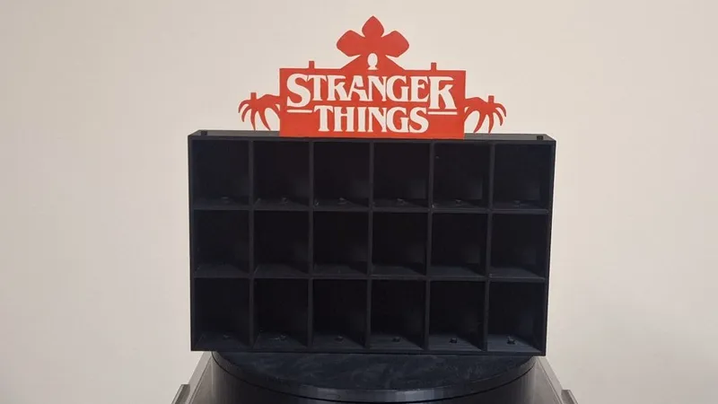 Полка для игрушек ОСД "Очень странные дела" (Stranger things) — фото 3
