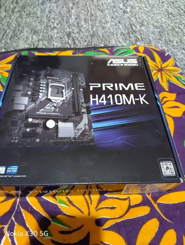 ASUS PRIME H410M-K LGA1200, состояние новая — фото 1 ASUS PRIME H410M-K LGA1200, состояние новая — фото 1