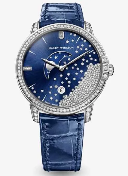 Harry Winston Midnight Diamond Drops 39mm Harry Winston Midnight Diamond Drops 39mm