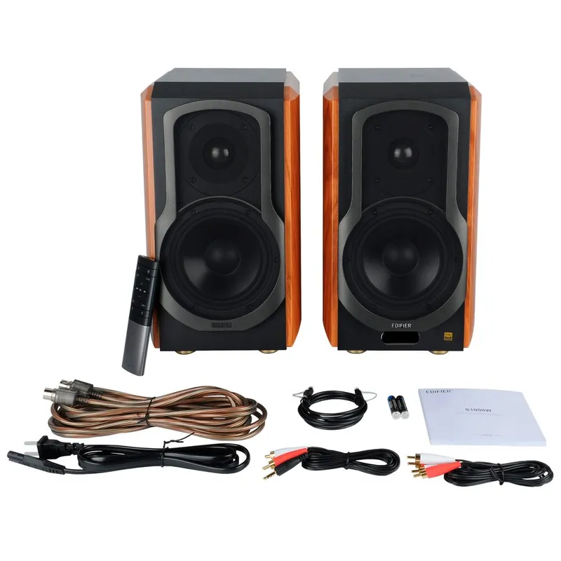 Edifier S1000W — Hi‑Res 2.0 акустика, Bluetooth, для ПК и музыки — фото 3
