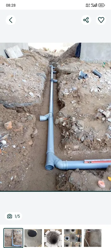 Urachi Toshkent boʻylab qazilma ishlari santexnika