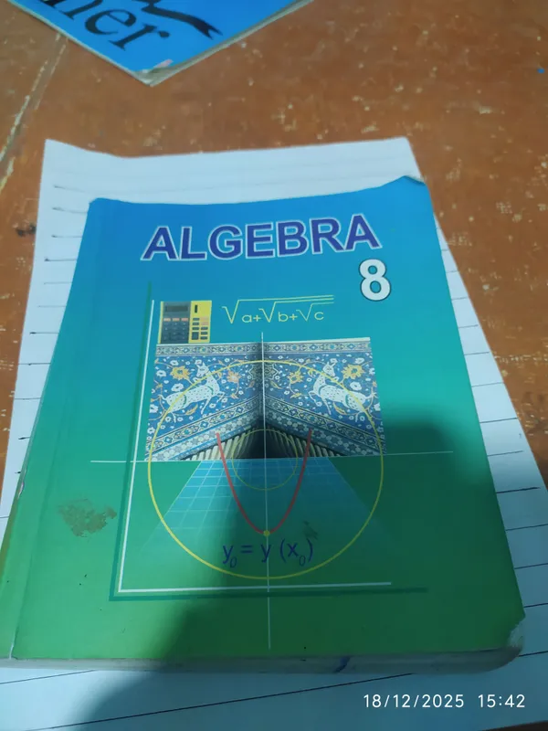 algebra kitob