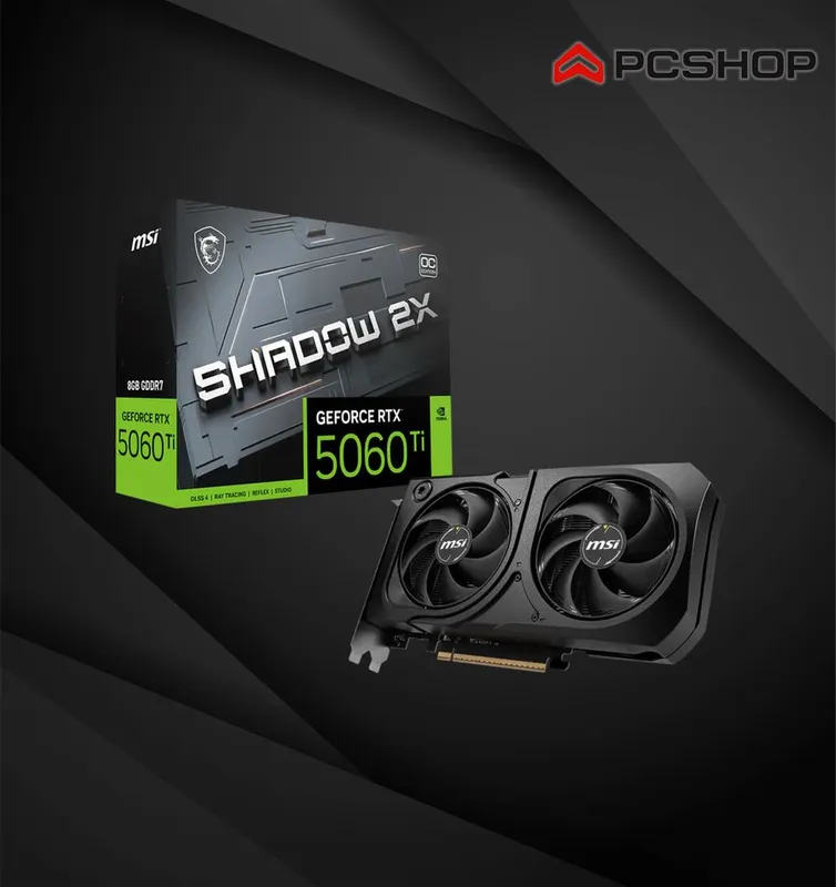 MSI GeForce RTX 5060 Ti Shadow 2X 8GB — фото 1