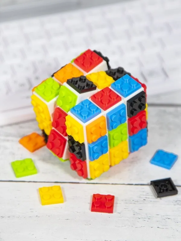 Rubik kubigi boshqotirmasi Lego konstruktori / 3x3 kubik 1