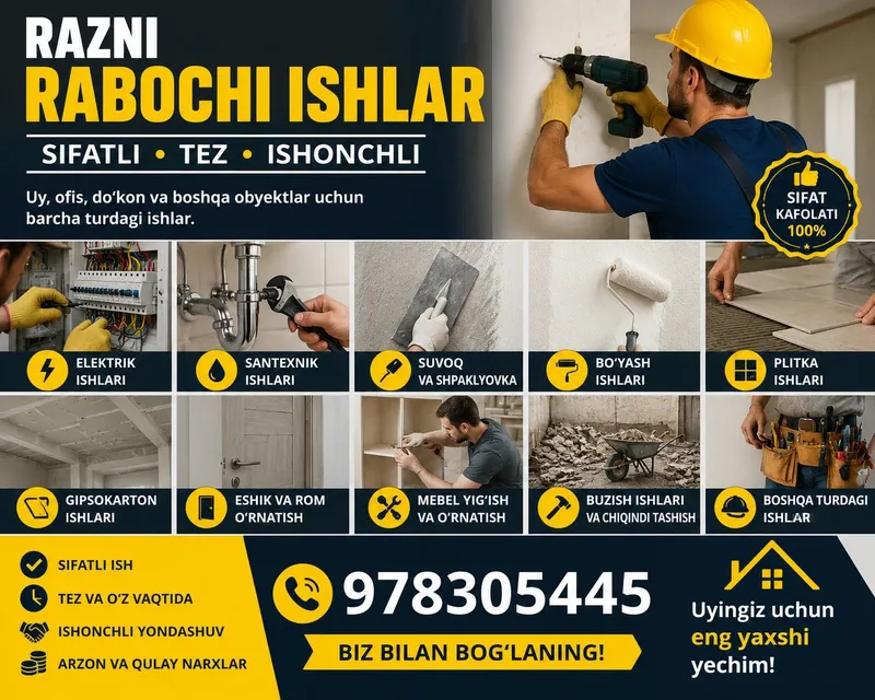 Mardikor kunlik ishchilar bor