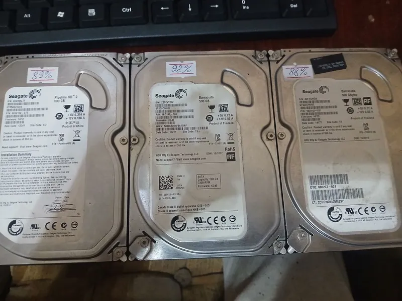 Продам HDD 500GB 3 шт