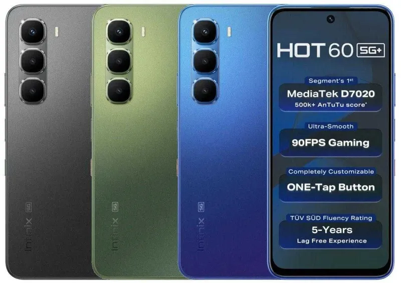 Infinix Hot 60 5G 6/128 ГБ (Новый, запечатан) 2