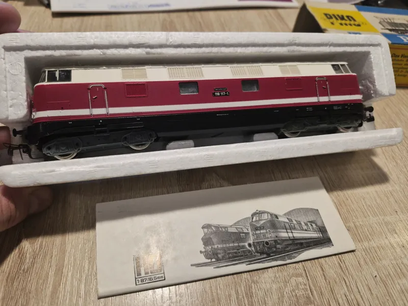 Модель piko тепловоз br118 2