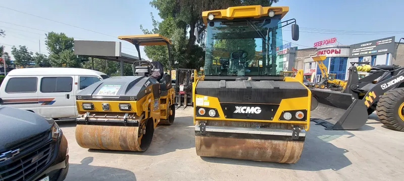 Двухвальцовый тандемный каток XCMG XD83 8 ТОН — фото 4