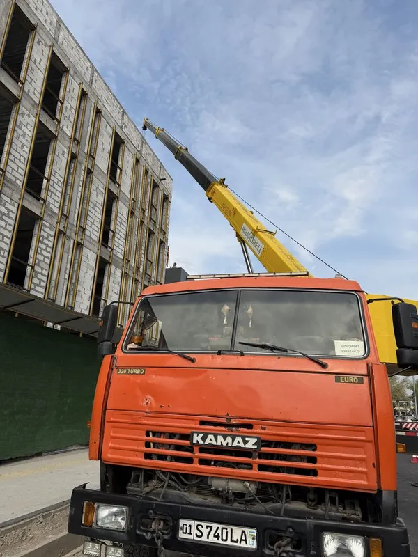 Услуга автокран 32тон 31мет