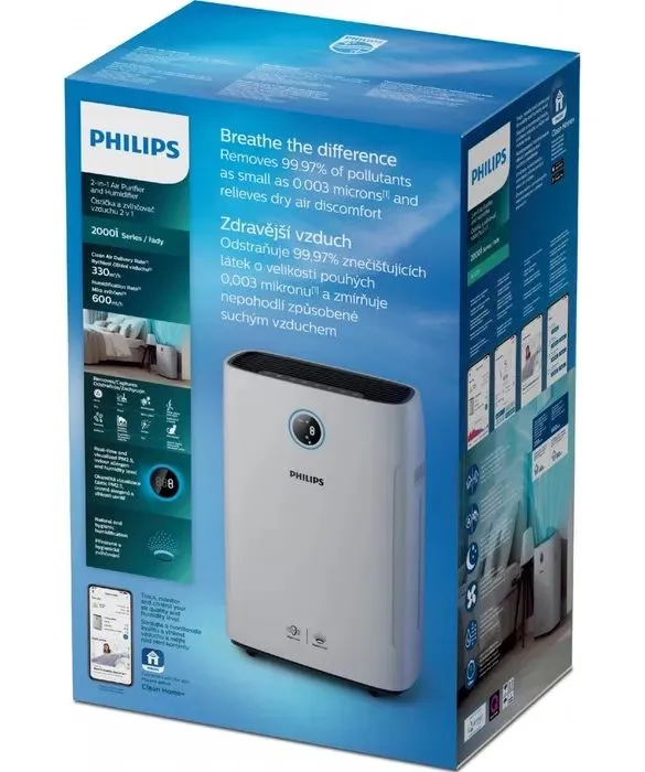 Очиститель 2в1 Увлажнитель воздуха Philips AC2726 65 кв,м — фото 1