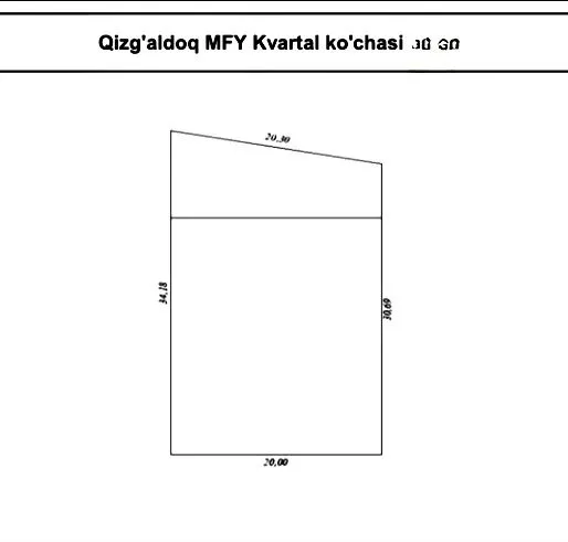 Тошкент тумани, Қизғалдоқ МФЙ , 6 квартал, Замона туйхона рупарасида. 1